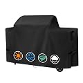 Letsteel Grill Cover for Traeger Timberline XL Wood Pellet Grill (TBB01RLG), 600D Waterproof Cover for Traeger BAC639 Woodridge Grill, Pellet Smoker Grill Covers Accessory, 77" L x 29" W x 47" H