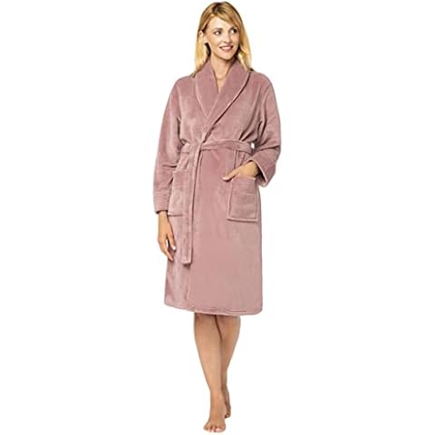 Envie® - Albornoz mujer cuello chal Cover