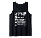 Service Manager Funny Label