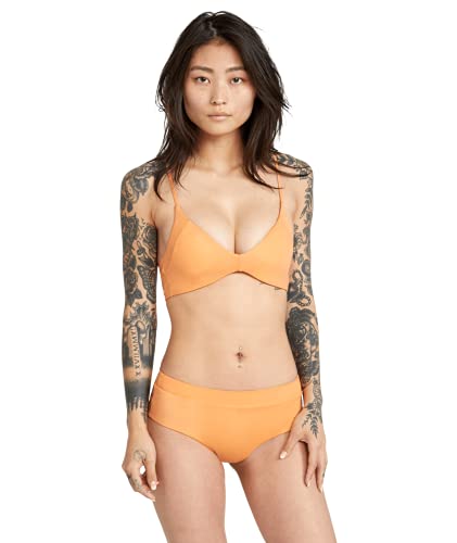 Haut de bikini RVCA Wilder L : maillot de bain dos croisé corail pour femme chic