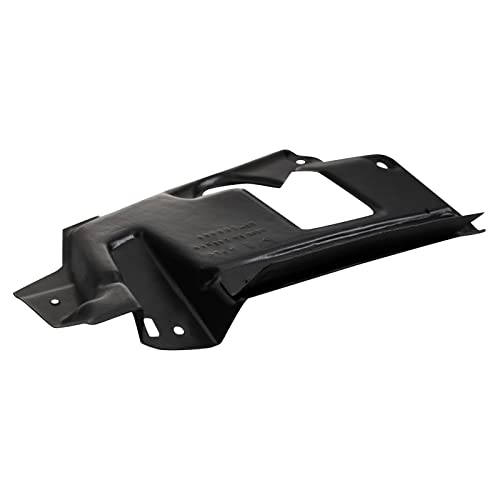Image of TRQ Right Engine Splash Shield Black Passenger Side Compatible with 2008-2021 Toyota Land Cruiser TO1251128