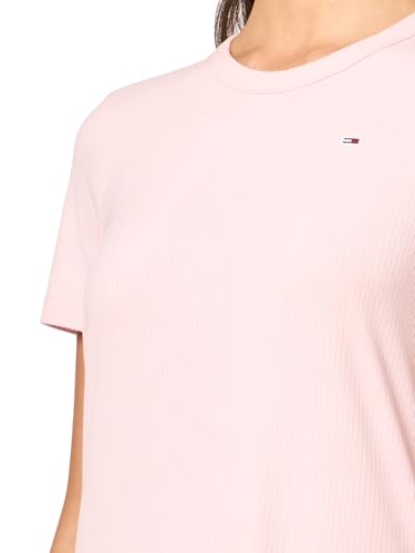 Image of Tommy Jeans Women's Bodycon Midi Dress with Logo Detail
