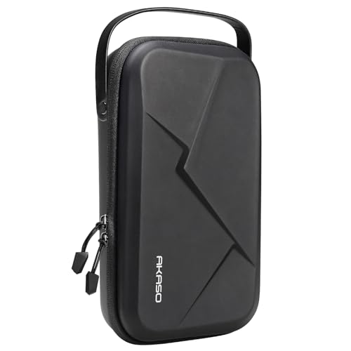 AKASO Sac de Rangement Portable Étui de Transport Étanche Espace Ajustable Compatible avec GoPro Hero 13, 12, 11, Insta360 X5, X4, X3, DJI Action Osmo 360,...