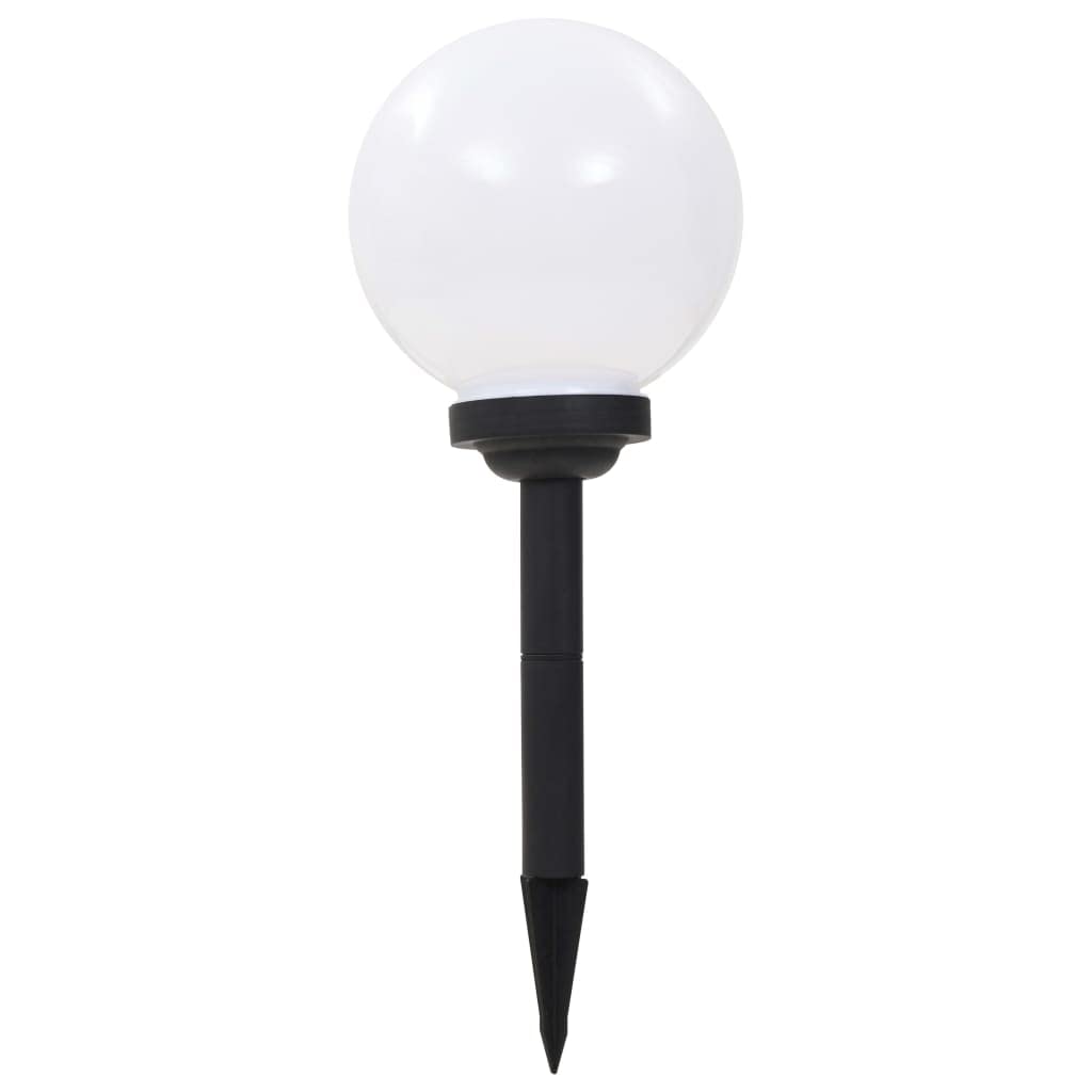 vidaXL 3x Lampe LED Sphérique Solaire d'Extérieur 20 cm RVB Lampe de Jardin
