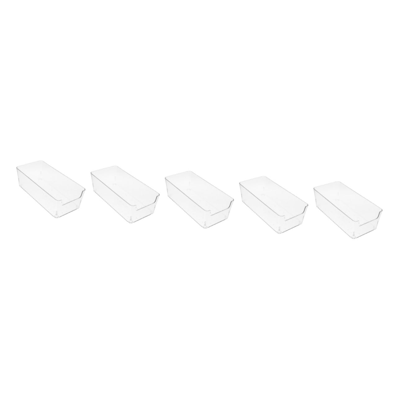 SHINEOFI 5stücke Notizblock Für Schreibtisch Transparente Wasserdichte Organizer Box Für Memo-papiere Und Notizen Praktischer Desktop Aufbewahrungsbehälter Für Büro Und Schule