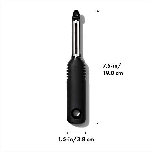 OXO Good Grips Swivel Peeler & Culinare C10015 MagiCan Tin Opener | White | Plastic/Stainless Steel | Manual Can Opener | Comfortable Handle for Safety and Ease