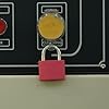 Guliffen Covered Aluminum Pad Lock, 4 Pack Outdoor Padlocks Weatherproof with Same Key, Gym Locker Lock for Shed, Gate, Mailbox, Cabinet, Storage Unit