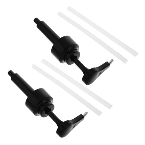 Unomor Sauce Pump Dispensers 2pcs Stainless Steel Bottles for Ketchup Mustard Oyster Sauce