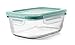 OXO Good Grips 8 Piece Smart Seal Leakproof Glass Rectangle Food Storage Container Set