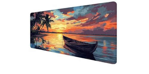 Tapis de souris XXL gaming 1200x600 étanche pour gamer et PC de bureau