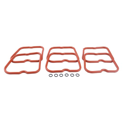Image of Valve Cover Gasket Set 3930906 3902666 Compatible with Cummins 4BT 3.9L 6BT 5.9L 12V Engine for 1989-1998 Dodge Ram 2500 3500