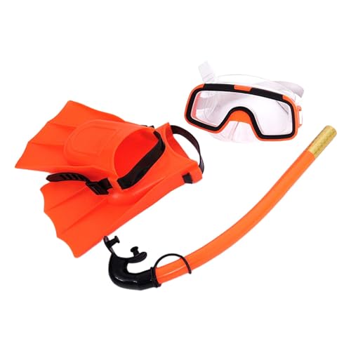 predolo Kit de Plongée avec Tuba, Tube Respiratoire, Lunettes de Natation avec Couvre-Nez, équipement de Plongée, Masque, Palmes, Tuba pour Sports...
