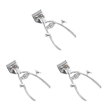 KALLORY 3PCS Manual Hair Clipper Trimmer 5.90In Vintage Non-Electric Hair Cutter for Home Grooming with Strong Shearing Force and Low Noise Design