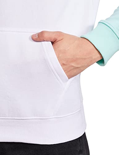 Image of The Indian Garage Co Men Regular Fit Placement Embroidery Overhead Hooded Sweatshirt