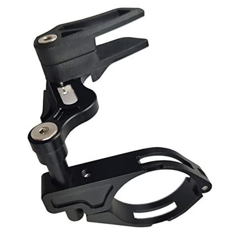Guide-chaîne de vélo contre déraillement pratique amovible noir