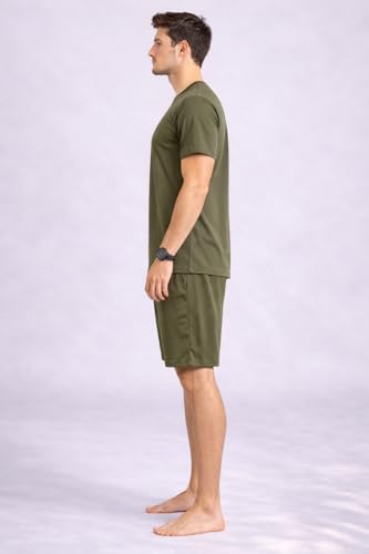 Image of Swimming Costume for Man | Co Ords for Men | Swim Suit for Men - Lightweight Quick Dry Beach & Gym Set Built to Water & Training