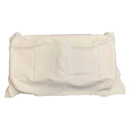 A.A White Front Seat Bottom Cover for EZGO TXT 1995-2013 Golf Cart 71602-G01, 71602G01 (Bottom Cover, White)