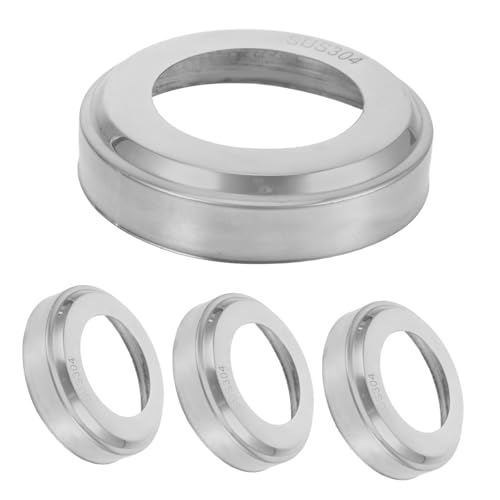 Cubiertas de Escalera para Piscina de Acero Inoxidable 4 pcs miniatura 1
