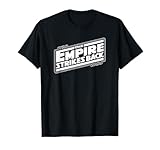 Star Wars The Empire Strikes Back Angled Movie Logo T-Shirt
