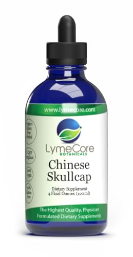 LymeCore Chinese Skullcap Liquid Extract | Baikal Root Supplement for Immune Support & Wellness | 4 fl.oz.