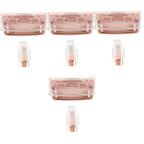 Uonlytech 4 Sets Staple Remover and Hole Punch Portable Handheld Office Tools for Efficient Stapling and Staple Removal Design for Home School and Office Use