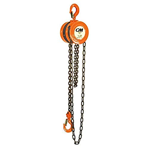 Columbus McKinnon 2255A Series 622A Hand Chain Hoist, 1/2 Ton Capacity, 100' Lift
