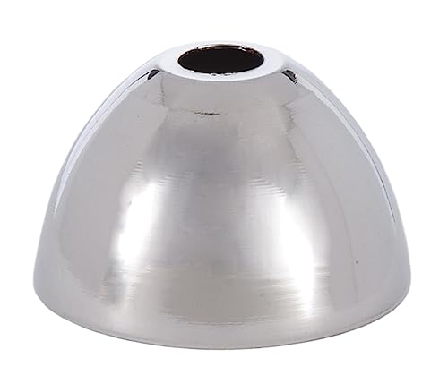 Image of B&P Lamp Nickel Plated Pendant Glass Shade Holders