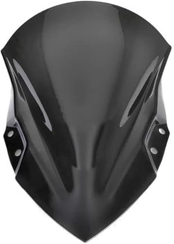 Déflecteurs pare-brise moto en plastique ABS smoke color pour moto de rue sportive