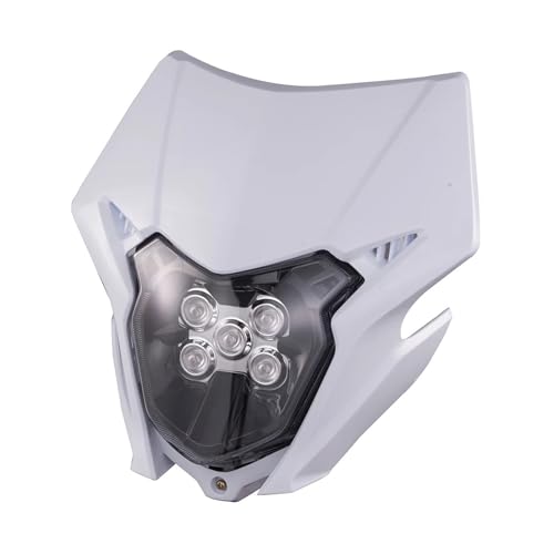 Phare universel moto LED blanc pour Honda CRF 150L 150R 150F