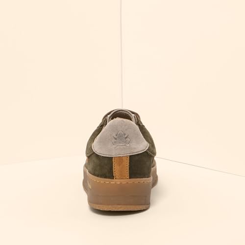 El Naturalista Unisex. 2584811FE005_0G3 Sapatilhas Em Pele N5848 Verde (40), Couro, Plano, CordãO, Casual - 5