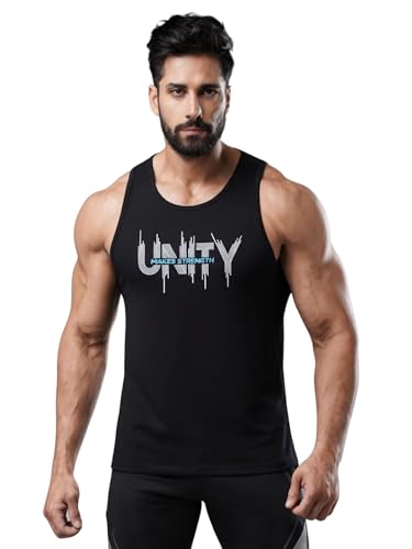 Image of 3Colors Men's Active Sleeveless Polyester Tank Top- Cool and Comfortable Workout wear, Dry fit Gym Vests - Unity