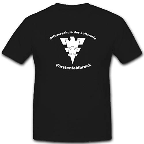 T-Shirt #4235 Armée de l'Air Bundeswehr Noir 3XL