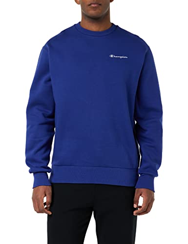Champion Herren Eco Future Fleece Custom Fit Crewneck Hoodie, Blu...