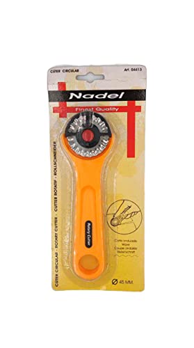 Cúter Rotatorio, 45mm rotary cutter, Cúter rotativo con cuchilla circular de 45 mm, elige corte recto u ondulado (Corte Ondulado)