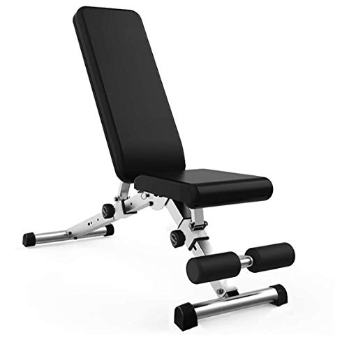 EMAIS Adjustable Foldable Weight Bench - Strength Training Benches for Full Body Workout Sit Up Bench, Decline/Incline/Flat for Home Gym, Strength Training, Weightlifting