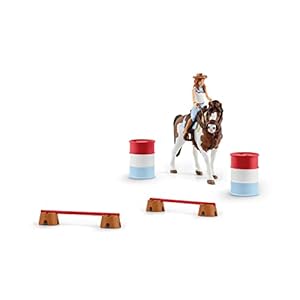 SCHLEICH 42441 Horse Club – Hannah’s Western Rijset – Speelfiguur – Kinderspeelgoed voor Jongens en Meisjes – 5 tot 12 jaar – 12 Onderdelen
