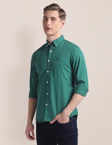 Image of U.S. Polo ASSN. Men's Cotton Regular Fit Shirt