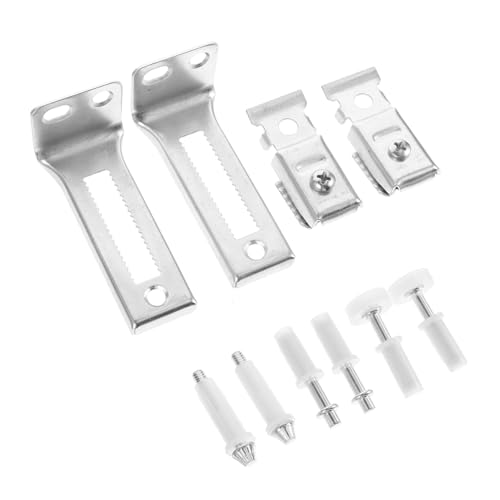 Juego de herrajes para puerta plegable de 8 piezas con rodillos y guías resistentes para clósets, fácil instalación, compatible con estilos plegables miniatura 1
