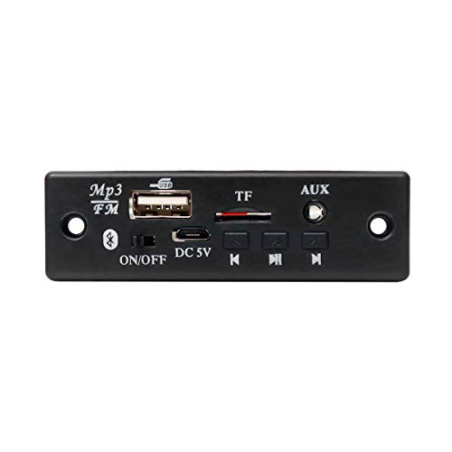Image of Electronic spices 5V Bluetooth MP3 FM /USB /AUX /TF /MIC /Card MP3 Stereo Player Decoder Module Kit for Audio Amplifier