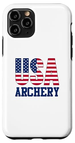 Archery Sports Fan American Flag �X�}�z�P�[�X iPhone 11 Pro �p