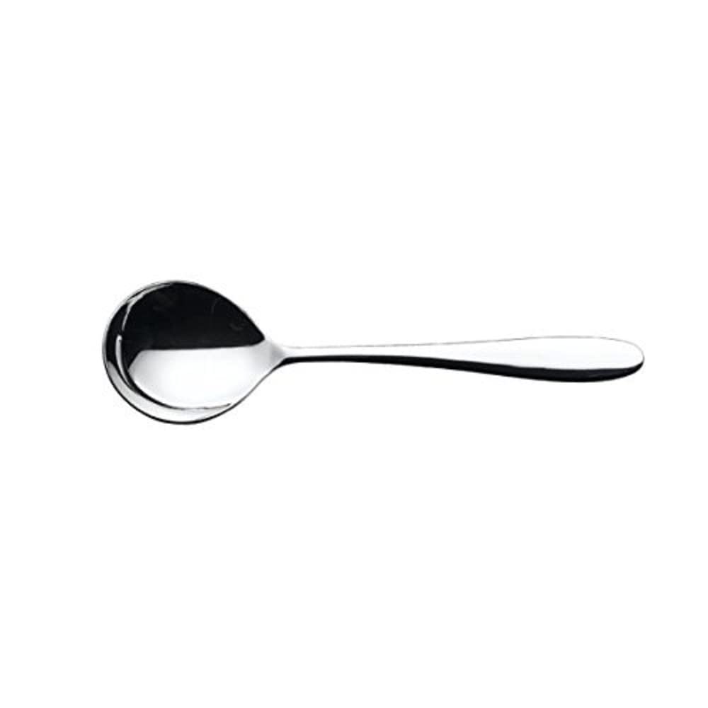 Genware NEV-SS-SN Spoon, Saffron Soup, 18/0 (Pack of 12)
