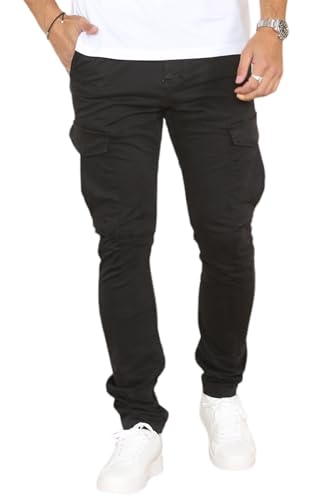 Soroor Cargo Pants for Men, Slim Fit Tapered Mens Cargo Pants, Tactical Pant for Men Work & Utility | Stretch Sateen Cotton3