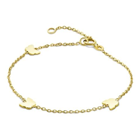 Miore Kids 9 Karat Gold Butterfly Bracelet Cover