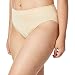 Warner's Women's No Pinching No Problems Hi Cut Brief Panty, Sand, Large