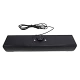 Expérience sonore immersive : Ces enceintes d'ordinateur sont dotées de deux ports d'amplification des basses et d'un haut-parleur de 32 cm (12,6 pouces), offrant des basses profondes et un son ample pour les films, la musique et les jeux.Le son immersif vous plonge au cœur de l'action.