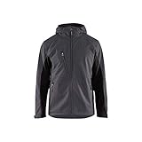 Blaklader 4753251696994XL Softshell Jacke, Mittelgrau/Schwarz, Größe 4XL