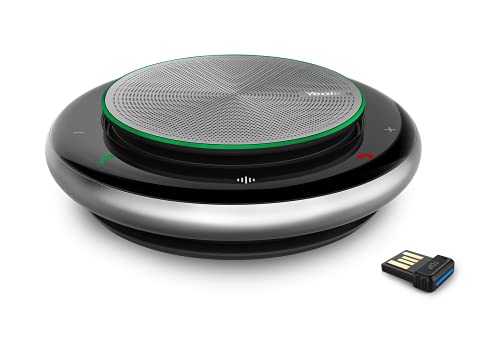 Yealink Bluetooth Speakerphone Conference Speakerphone with Microphone CP900 USB Speakerphone Full Duplex Noise Reduction Algorithm Home Office 360° Voice Pickup