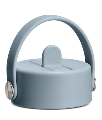 Image of Hydro Flask Lid - Straw Lid Replacement for Wide Mouth Water Bottles Shale Gray