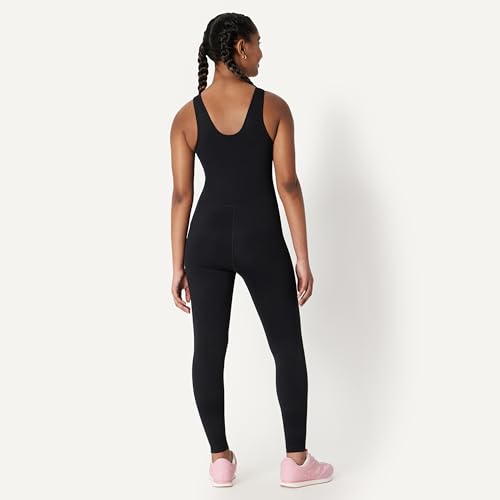 Amazon Essentials Girls' Gymnastics Buttery Soft FormFlex Dance Tank Unitard Bodysuit, Black, X-Small - image 3