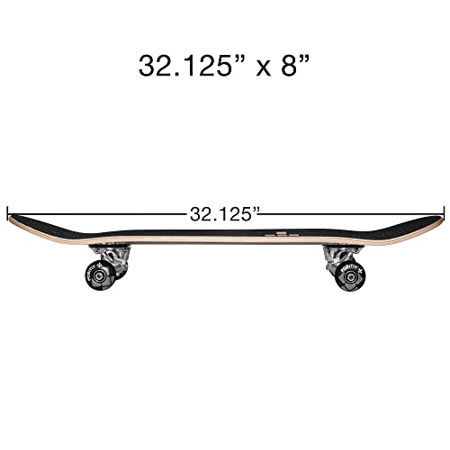 Positiv Andy Macdonald "Digital Series" Complete Skateboard (8.0" X 32.125") #TOP4